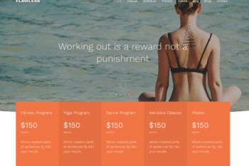 Free Beautiful Health Plus Wellness HTML Template
