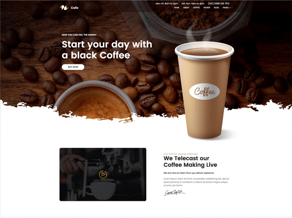 Roasted Coffee Online Cafe