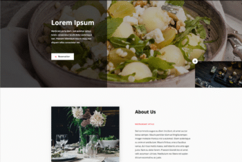 Free Expensive Restaurant Website HTML Template