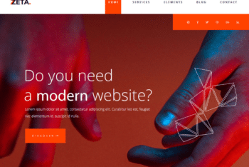 Free Modern International Business HTML Template