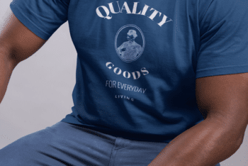 Men T-shirt Template – Upload Your Design & Get the Desired T-shirt in No Time