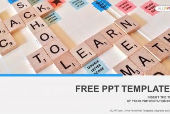 Free Scrabble Letter Pieces Powerpoint Template