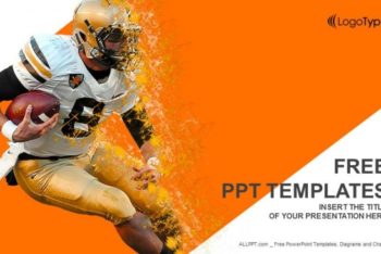Free American Football Game Powerpoint Template