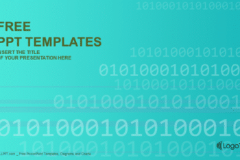 Free Binary Computer Code Powerpoint Template