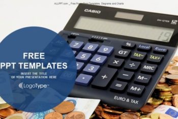 Free Calculator Plus Banknotes Powerpoint Template