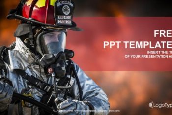 Free Firefighter Duty Concept Powerpoint Template