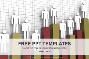 Free Human Business Graph Powerpoint Template