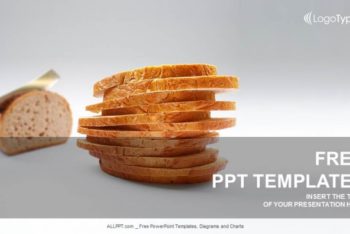 Free Sliced Bread Loaf Powerpoint Template