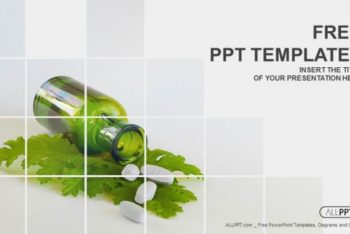 Free Herbal Medicine Concept Powerpoint Template