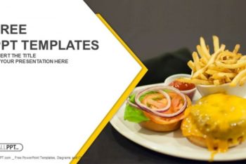 Free Delicious Burger Shop Powerpoint Template