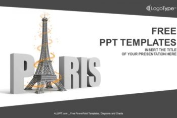 Free Paris Eiffel Tower Powerpoint Template