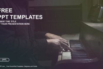 Free Dramatic Piano Musician Powerpoint Template
