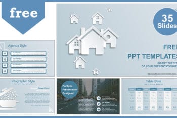 Free Real Estate Agent Powerpoint Template