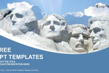 Free Mount Rushmore Park Powerpoint Template