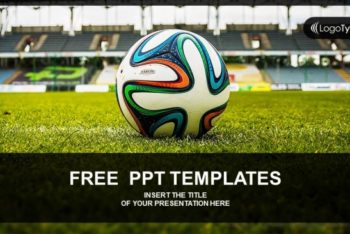 Free Soccer Ball Concept Powerpoint Template