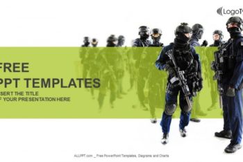 Free Fierce SWAT Team Powerpoint Template