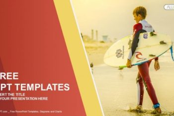 Free Professional Surfer Feature Powerpoint Template