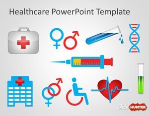 Free Healthcare Signs Concept Powerpoint Template