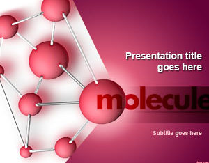 Free Molecule Slide Concept Powerpoint Template