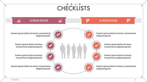 Corporate Checklist Concept