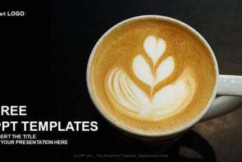 Free Elegant Coffee Serving Powerpoint Template