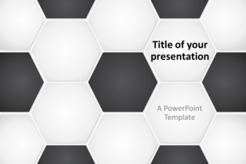 Free Football Soccer Presentation Powerpoint Template
