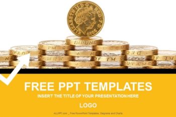 Free Gold Coins Finance Powerpoint Template