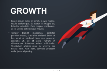 Free Growth Metaphor Concept Powerpoint Template
