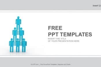 Free Human Pyramid Concept Powerpoint Template