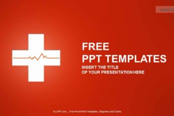 Free Medical Cross Symbol Powerpoint Template