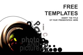 Free Photography Camera Lesson Powerpoint Template