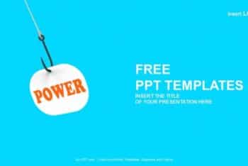 Free Hook Power Concept Powerpoint Template