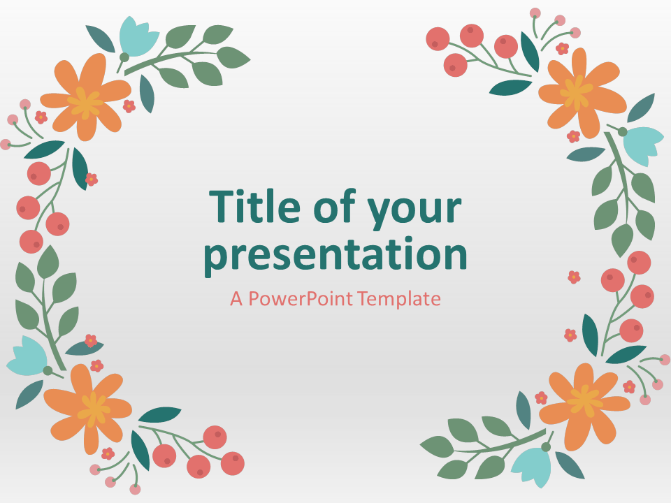 Spring Presentation Theme
