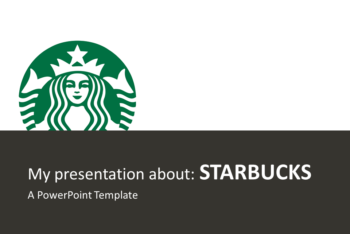 Free Starbucks Brand Theme Powerpoint Template