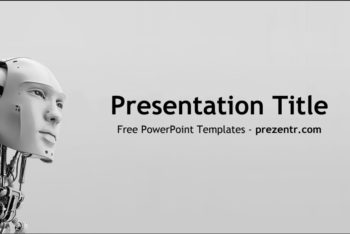 Free Artificial Intelligence Machine Powerpoint Template