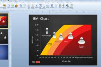 Free Comprehensive BMI Chart Powerpoint Template