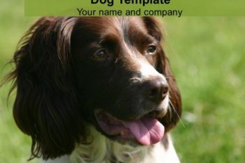 Free Cute Dog Appreciation Powerpoint Template
