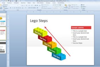 Free Symbolic LEGO Blocks Powerpoint Template