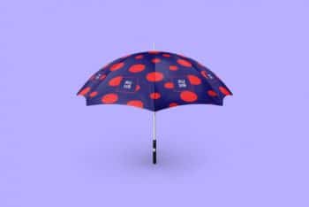 Umbrella Design PSD Mockup for Free