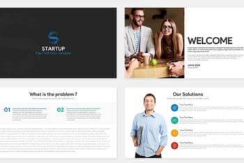 Free Startup Pitch Concept Powerpoint Template