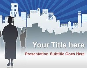 Free Graduate Student Concept Powerpoint Template