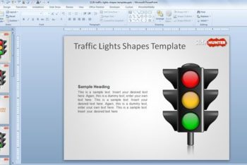 Free Traffic Lights Lesson Powerpoint Template