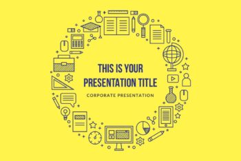 Free Uni Education Concept Powerpoint Template