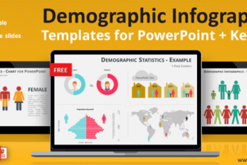 Free Demographics Stats Slides Powerpoint Template