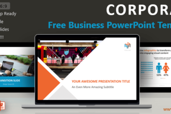 Free Simple Corporate Slides Powerpoint Template