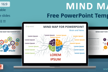 Free Mind Map Tips Powerpoint Template