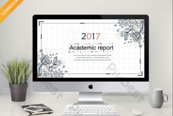 Free Smart Academic Report Powerpoint Template
