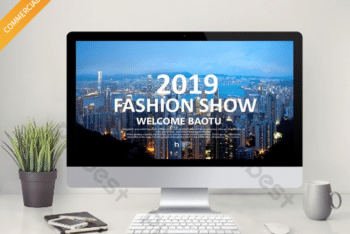 Free Fashion Show Prep Powerpoint Template