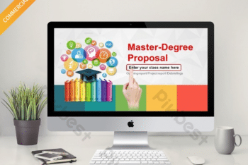 Free Graduate Student Report Powerpoint Template