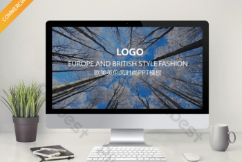 Free Nature Photo Slides Powerpoint Template
